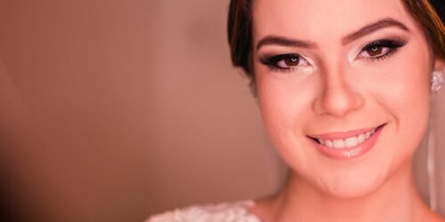Foto retrato noiva no seu casamento no La Terrase em Fortaleza-CE